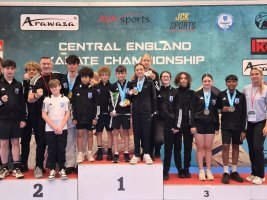 Medals at the Central England Championships