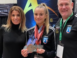 Carla Wins Four Medals in the USA