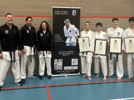 Three 2nd Dan Black Belts